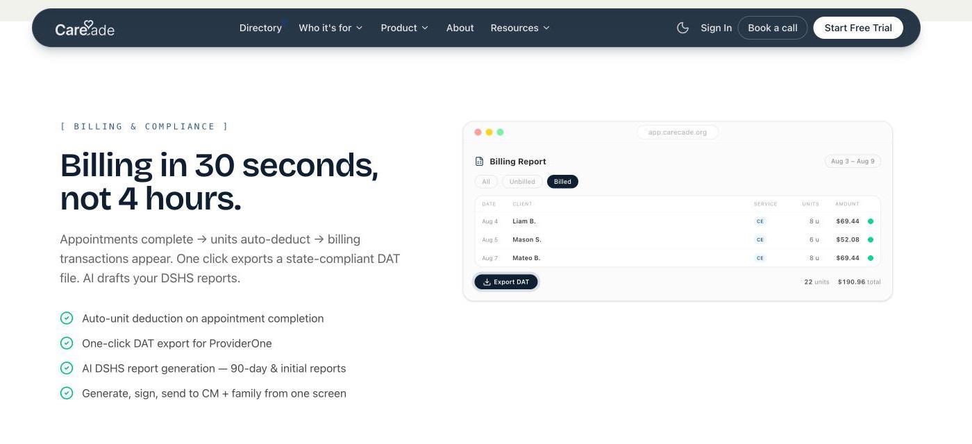 CareCade — screenshot 4